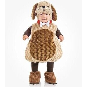Underwraps Belly Baby Toddler 18-24M Puppy Dog Costume Labradoodle Goldendoodle